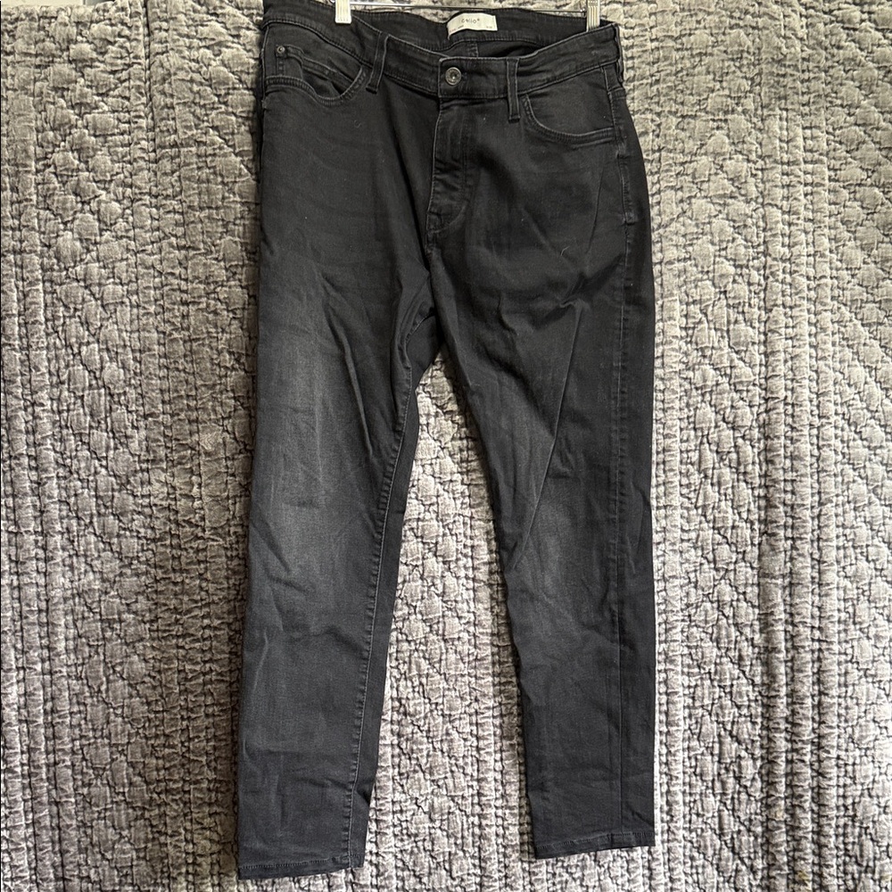 Men's Black Stretch Jeans